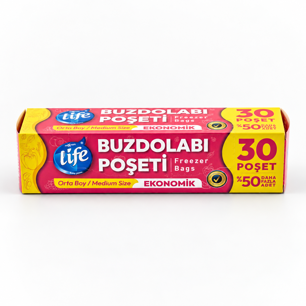 Ekonomik Orta Boy Buzdolabı Poşeti