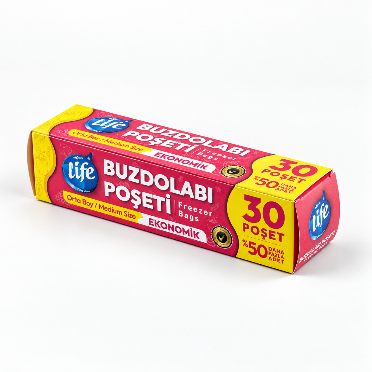 Ekonomik Orta Boy Buzdolabı Poşeti önizleme 2