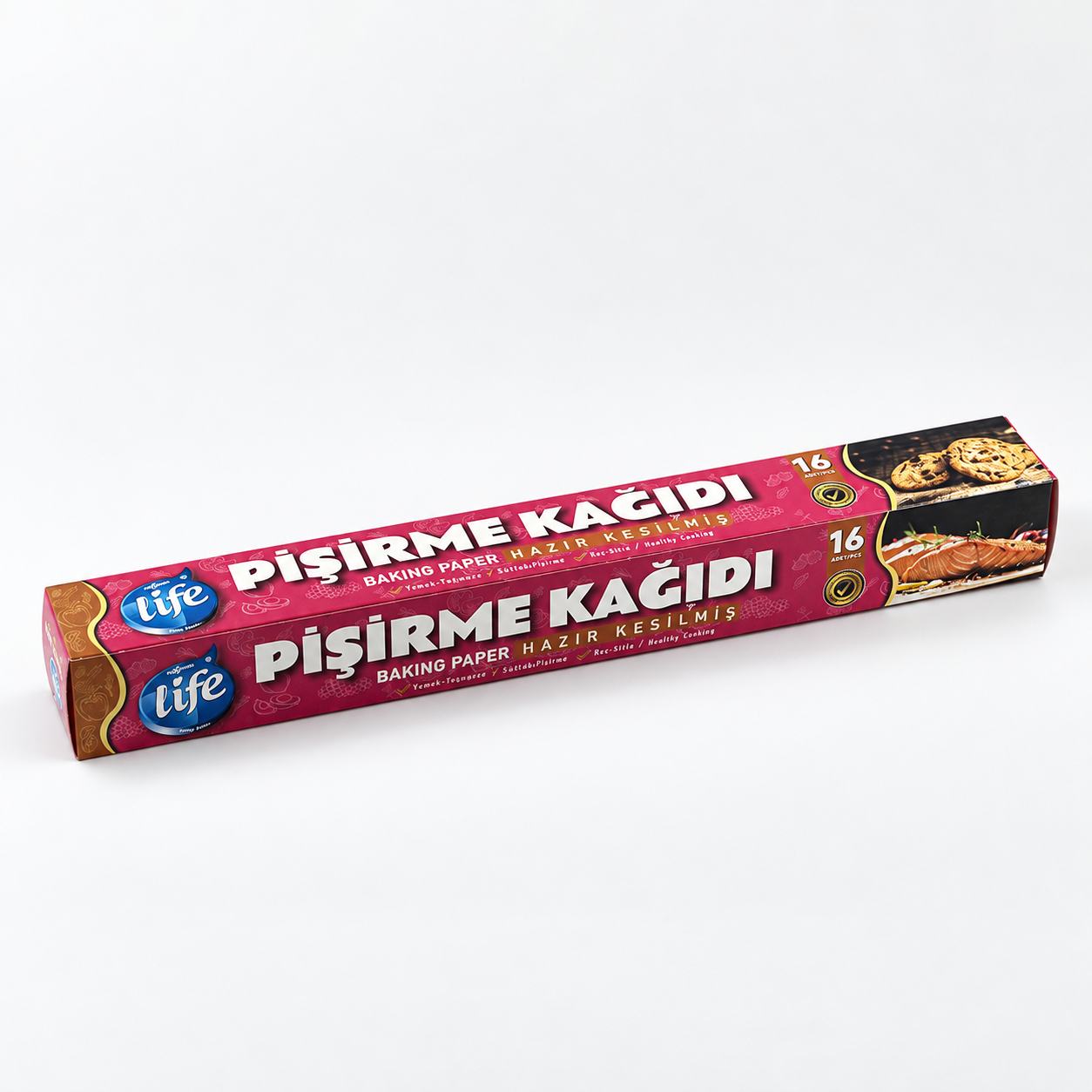 Kesilmiş Fırın Pişirme Kağıdı (16 Adet) önizleme 2